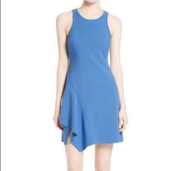 ELIZABETH and JAMES “Hattie” Ruffle Dress in Lapis Blue - Picture 4 of 8